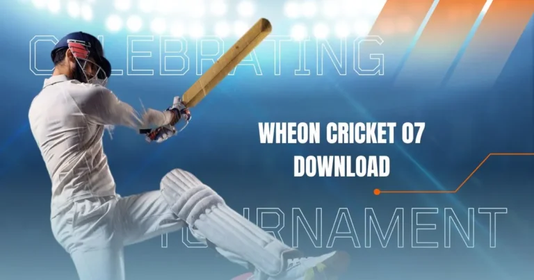 Wheon Cricket 07 Download for PC Windows 7,10,11 – Classic EA Sports cricket game with realistic gameplay and tournaments.